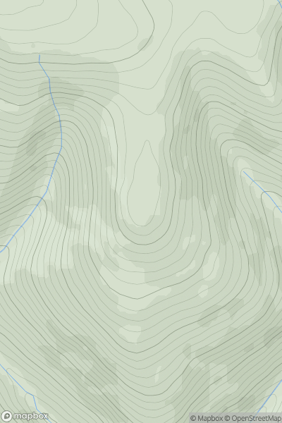 Thumbnail image for The Law [Central Scotland from Dumbarton to Montrose] [NS910996] showing contour plot for surrounding peak